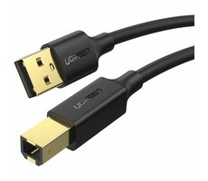 Ugreen Kábel USB-A (M) - USB-B (M) 1.5m čierna