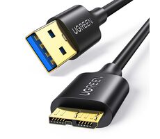 Ugreen Kábel USB-A 3.0 (M) - Micro USB 3.0 (M) 1m čierna