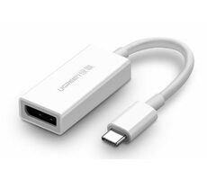 Ugreen Adaptér USB-C (M) - DisplayPort (F) 0.15m biela