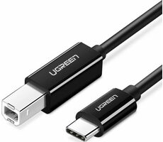 Ugreen Kábel USB-C 2.0 (M) - USB-B 2.0 (M) 2m čierna 