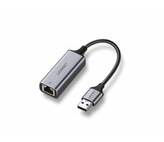 Ugreen Adaptér USB-A 3.0 (M) - RJ45 (F) sivá / 10/100/1000 / rýchlosť až 5Gbs