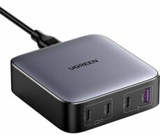 Ugreen CD328 Nexode Nabíjačka sivá / 1x USB-A / 3x USB-C / 100W
