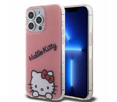 Hello Kitty IML Daydreaming Logo Zadný Kryt pre Apple iPhone 13 Pro ružová