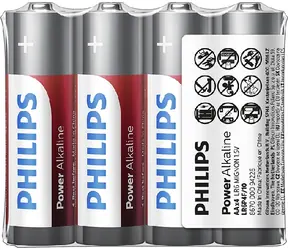 Philips LR6P4F/10 batéria AA Power Alkaline - 4ks