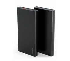 Epico Spello Slim power banka 10000mAh čierna