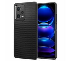 Spigen Liquid Air ochranný kryt pre Xiaomi Redmi Note 12 Pro 5G &amp; POCO X5 Pro 5G čierna 