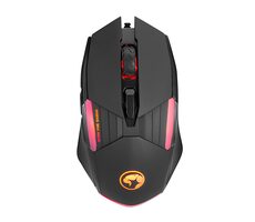Marvo M291 čierna / Optická myš / 6400 DPI / podsvietenie / USB-A / 1.4m