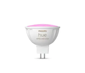 Philips Hue WACA LED žiarovka 6.3W / GU5.3 / MR16 / 12V / 400lm / 2200K-6500K / RGB / IP20