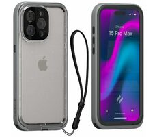 Catalyst Total Protection ochranný kryt pre Apple iPhone 15 Pro Max šedá