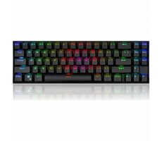 Redragon K599-KNS Deimos čierna / Bezdrôtová herná klávesnica / mechanická / RGB / USB / RF / US layout 