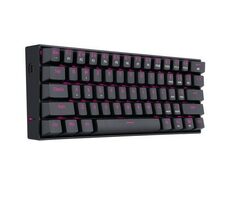 Redragon K630 RGB DragonBorn čierna / Herná klávesnica / mechanická / RGB / USB / US layout