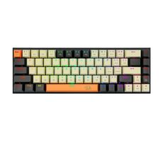 Redragon K633 CGO RGB RYZE hnedá / Herná klávesnica / mechanická / RGB / USB / US layout