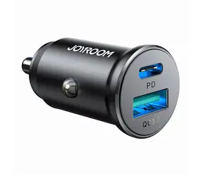 Joyroom JR-CCN05 čierna / Nabíjačka do auta / 30W / 1x USB-A / 1x USB-C