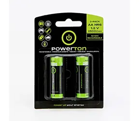Powerton Nabíjací Batéria AA 2500mAh 1.2V 2ks 