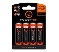 Powerton Alkalická Batéria AA 1.5V 40ks 