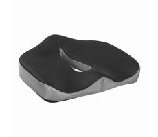 Powerton Podsedák pod zadok 45 x 38 x 13 cm čierna