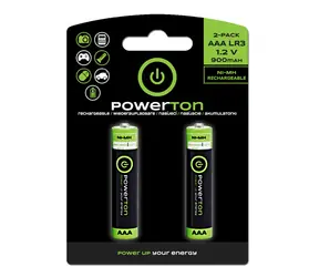 Powerton Nabíjací Batéria AAA 900mAh 1.2V 24ks 