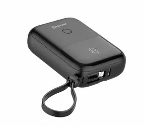 Swissten 22013931 10000mAh čierna / Power Bank / 22.5W / USB-C &amp; Lightning
