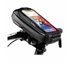 Swissten Č. 4 vodotesné puzdro na bicykel čierna