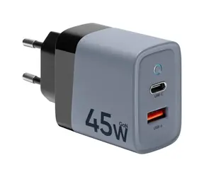 Tactical Microgrid GaN 45W sivá / nabíjací adaptér