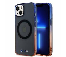 BMW "M" Collection IML Gradient Bumper MagSafe Kryt pre Apple iPhone 15 PLUS sivá