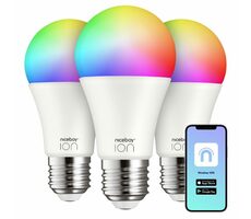 Niceboy ION SmartBulb RGB E27 9W 3ks / LED RGB / E27 / 9W / 806 lm / 2700-6500K / Wi-Fi