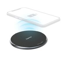 HAMA Qi FC10 čierna / bezdrôtová nabíjačka / 10 W