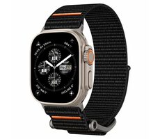 Spigen DuraPro Flex Ultra Band remienok pre Apple Watch 49 &amp; 45 &amp; 44 &amp; 42mm čierna