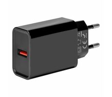Obal:Me Cestovná Nabíjačka USB-A 18W čierna