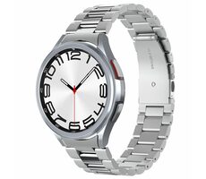 Spigen Modern Fit 316L remienok pre Galaxy Watch6 Classic 47mm strieborná