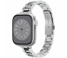 Spigen Modern Fit 316L remienok pre Apple Watch 41mm &amp; 40mm &amp; 38mm strieborná