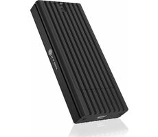 Icy Box IB-1917M-C32 čierna / Externý box pre M.2 / M.2 NVMe / USB 3.2 Gen 2x2 C