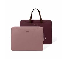 tomtoc Light-A21 Dual-color Slim Puzdro s pútkom pre 13.5" notebook červená 