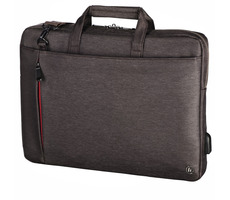 Rozbalené - HAMA Manchester 15.6" hnedá / taška na notebook / s integrovaným USB káblom / rozbalené