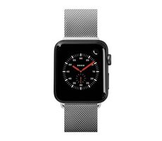 LAUT Steel LOOP remienok pre Apple Watch 38 &amp; 40 mm strieborná