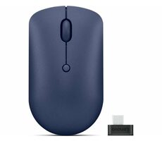 Lenovo 540 Wireless modrá / Bezdrôtová myš / 2400 DPI / 2.4GHz USB-C dongle / 1x AA