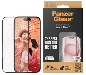 PanzerGlass UWF Ochranné sklo pre Apple iPhone 15