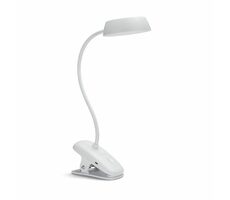 Philips Donutclip 3W biela / LED lampička s klipom / 175LM / 4000K / IP20 / stmievateľná
