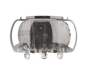Luxera SPHERA nástenné svietidlo G9 chróm / 2x33W / IP20