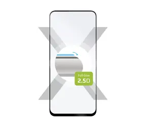 FIXED Full-Cover Ochranné tvrdené sklo pre Motorola Moto G54 5G/G54 Power Edition čierna / lepenie cez celý displej 