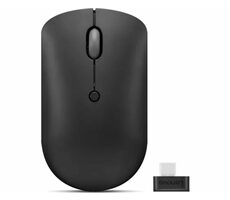 Lenovo 400 USB-C Wireless čierna / Bezdrôtová myš / 2400 DPI / USB-C 2.4GHz dongle / 1x AA