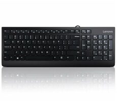 Lenovo 300 čierna / Drôtová klávesnica / CZ layout / 1x USB-A