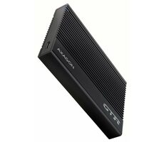Axagon EE25-GTR, USB-C 10Gbps - SATA 6G 2.5" RIBBED box, čierny