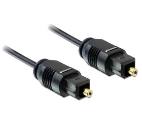 DeLock Kábel Toslink (M) - Toslink (M) 1m čierna