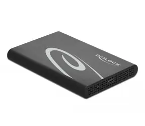 DeLock Externé puzdro pre HDD/SSD SATA 2.5" - USB 3.1 Gen 2 čierna