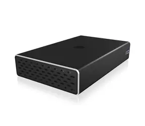Icy Box IB-RD2253-C31 čierna / Externé puzdro pre 2x 2.5" SSD / USB 3.2 Gen 2