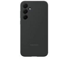 Samsung Silikónový zadný kryt pre Samsung Galaxy A35 čierna