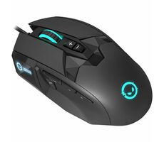 LORGAR Stricter 579 čierna / Herná myš / optický senzor / 12 000 DPI / 9 tlačidiel / USB / 1.8 m / RGB 
