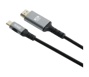 YENKEE YCU 430 Kábel USB-C (M) - HDMI (M) 1.5m čierna / 4K @ 60Hz