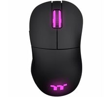 Thermaltake DAMYSUS Wireless RGB čierna / Herná myš / optická / 19000 DPI / 6 tlačidiel / BT 5.2 &amp; 2.4 GHz